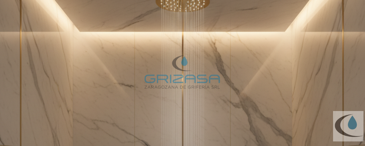 Rociadores de ducha empotrados en el techo: confort a medida y diseño premium en 2026