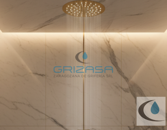 Rociadores de ducha empotrados en el techo: confort a medida y diseño premium en 2026