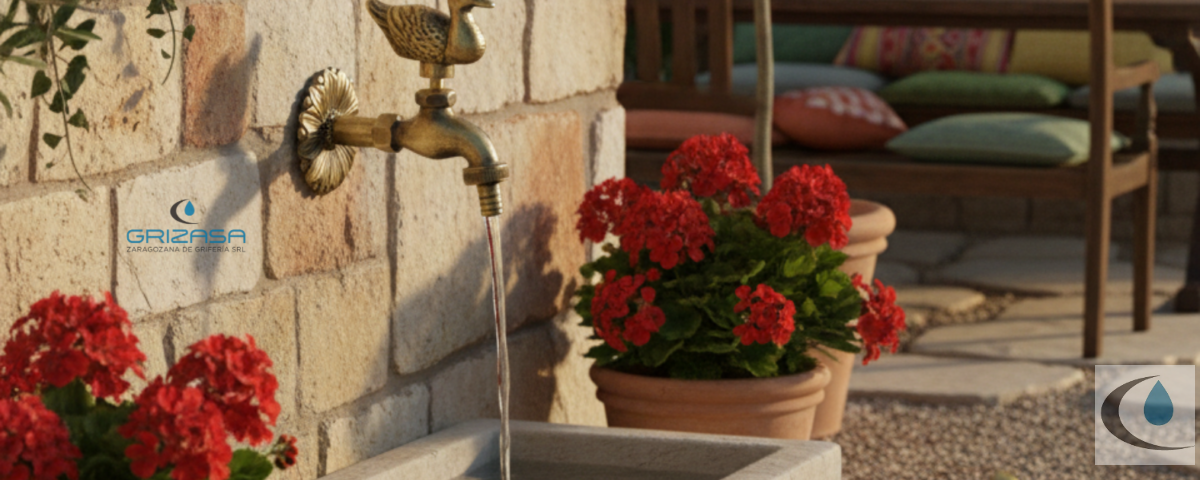 Grifos de jardín Grizasa: la excelencia también vive en el exterior en 2026